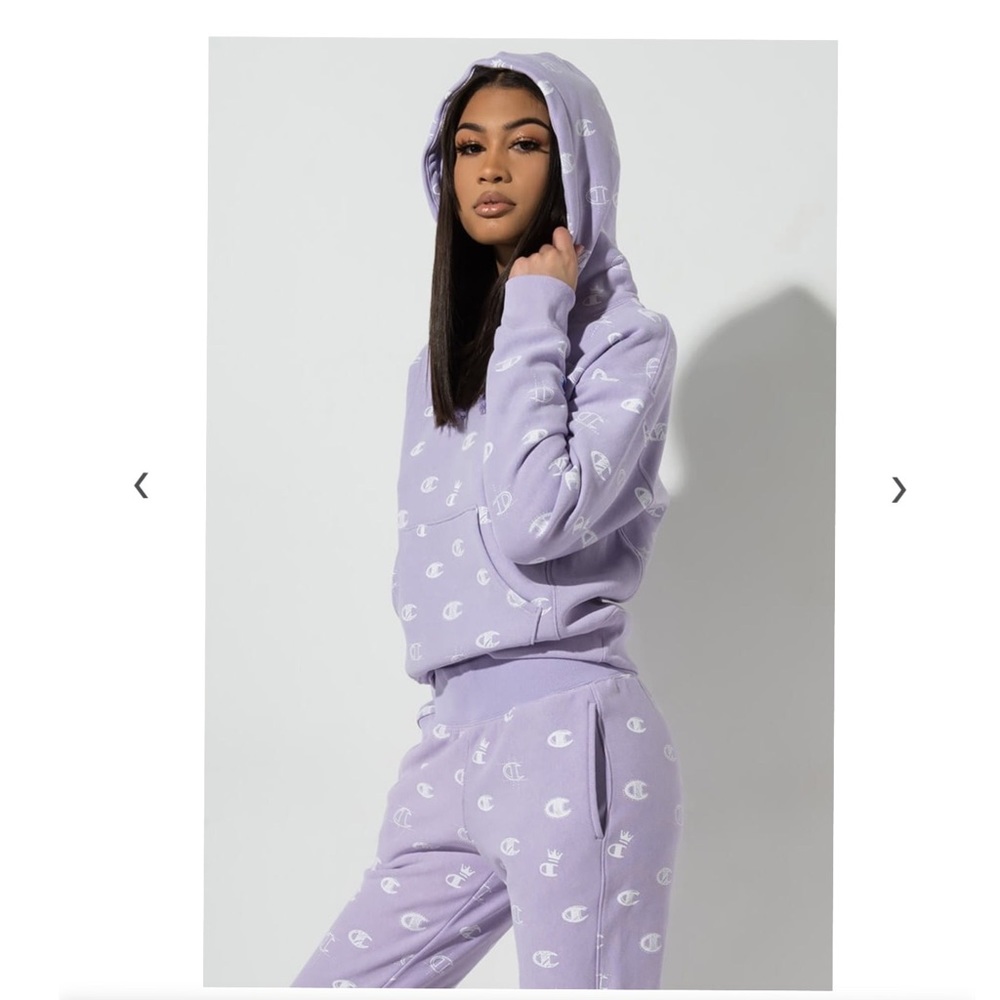 Champion Reverse Weave All Over Print Hoodie